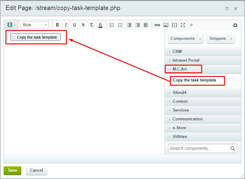 TaskTMPL - screenshot 1